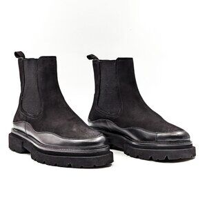 Seychelles Women Savor The Moment Black Platfrom Chelsea Boots Size 9.5